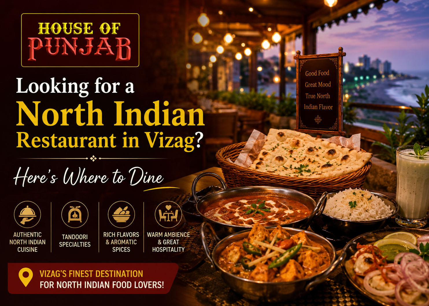 North Indian Restaurant in Vizag
