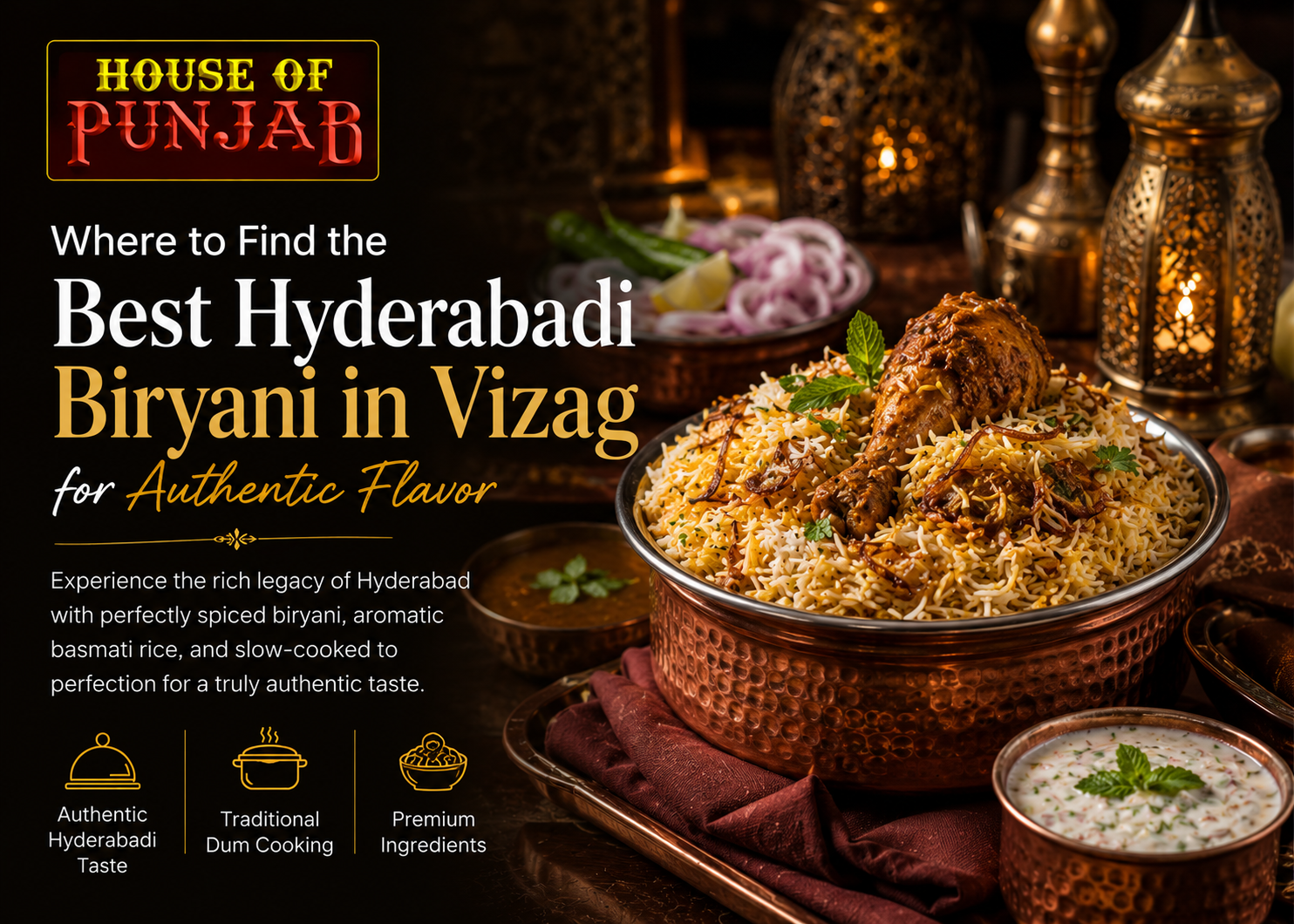 Best Hyderabadi Biryani in Vizag