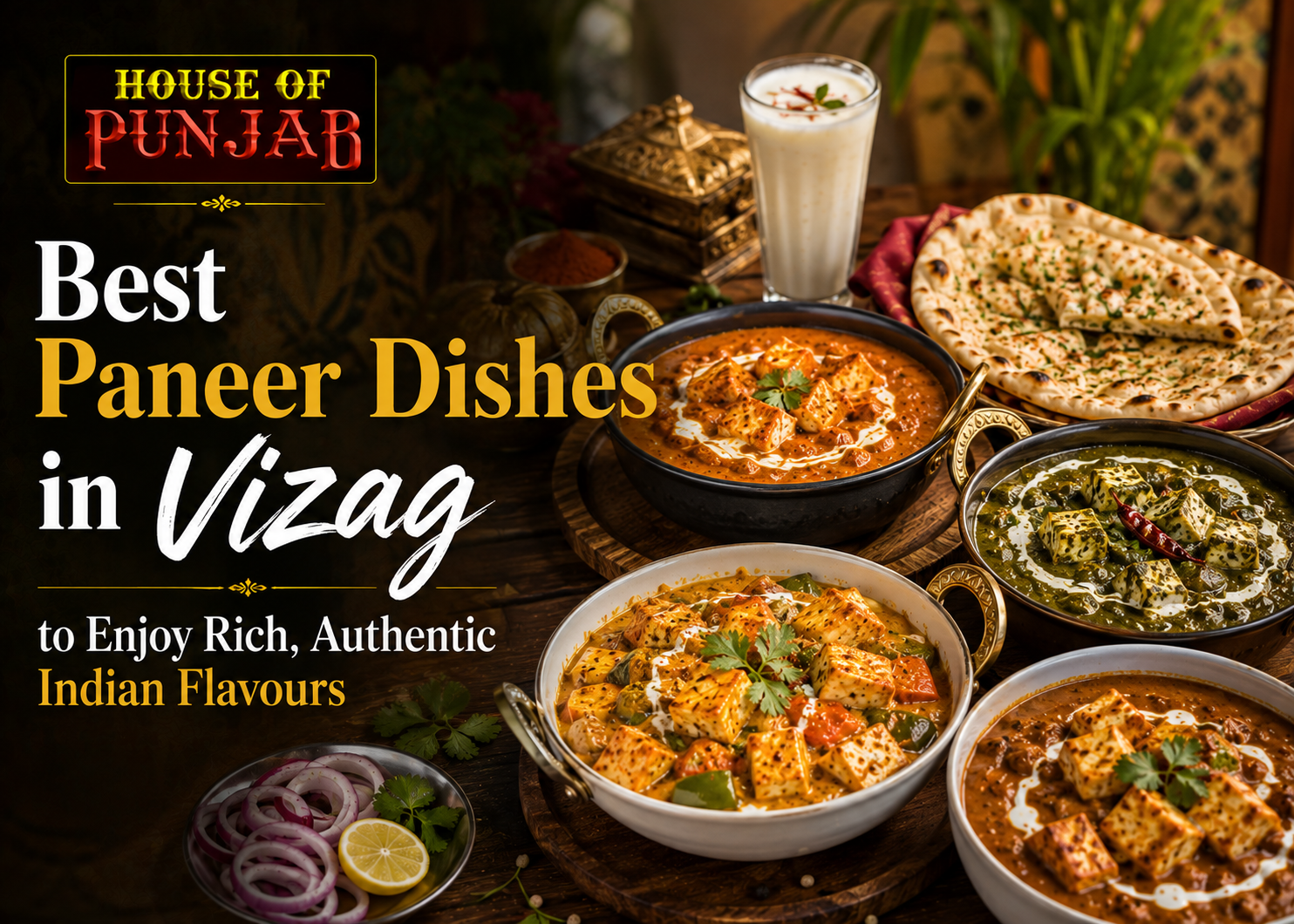 Best Paneer Dishes in Vizag,