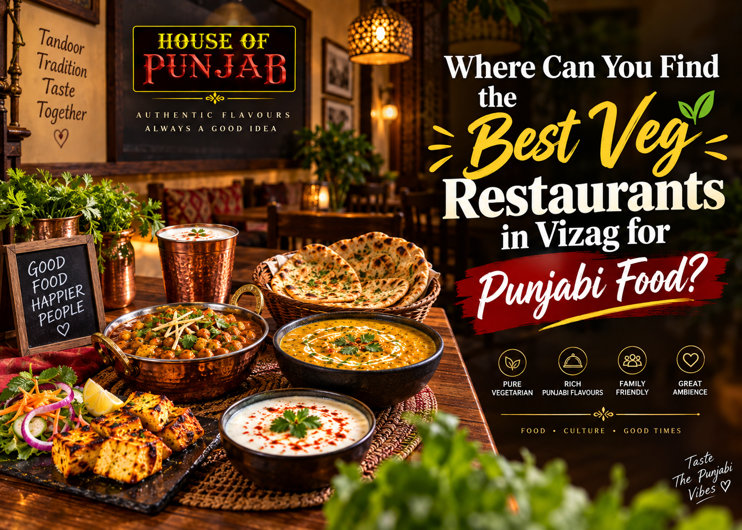 Veg Restaurants in Vizag for Punjabi Food